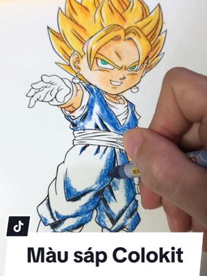 Test nhanh bộ bút sáp Thiên Long Colokit 24 màu tuổi thơ, giá rẻ, thích hợp cho trẻ học tô màu, trải nghiệm @Hùng Anh Memories.vn  Tô màu Vegito nhí trong Dragon Ball #reviewsanpham #learnontiktok #babyshop #mausap #thienlong #colokit #họcvẽ #truyệntranh #mỹthuật #artdrawing #dragonball #songoku #vegeta #ssj #7vienngocrong #huongdan  @Giải Trí  @Dragon Ball VN  @Trần Hùng Anh  @Dân Gian 
