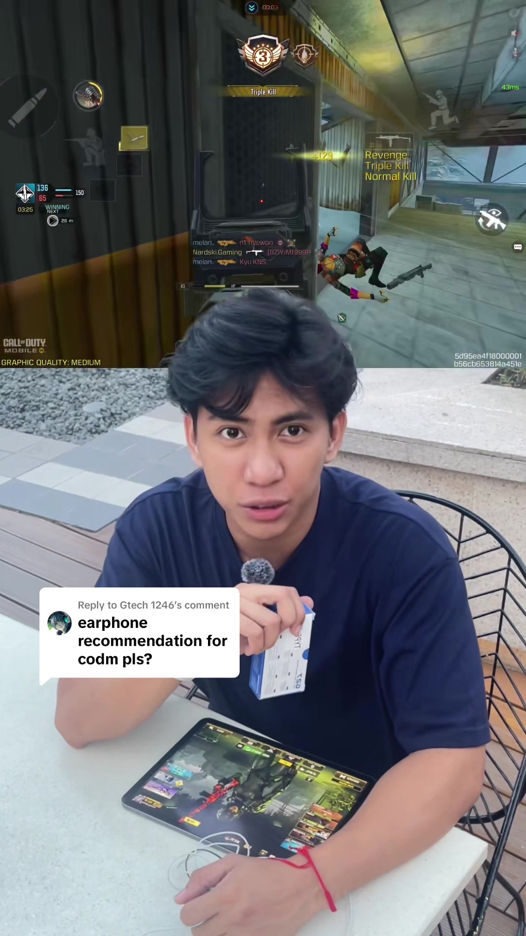 Replying to @Gtech 1246 revealing the gaming earphone I’ve been using for almost 6 months 🔫 