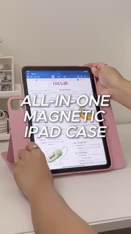 if you’re looking for an iPad case, this one has EVERYTHING you need!! totally worth it. @ESR US  #esrtech #esripadcase #esrshiftmagneticcase #ipad #ipadcase