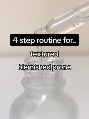Texture, blemish-prone skin? Here’s a 4 step routine to try. And you can shop them all here on our TikTok Shop #theordinary #theordinarystore #skintok 