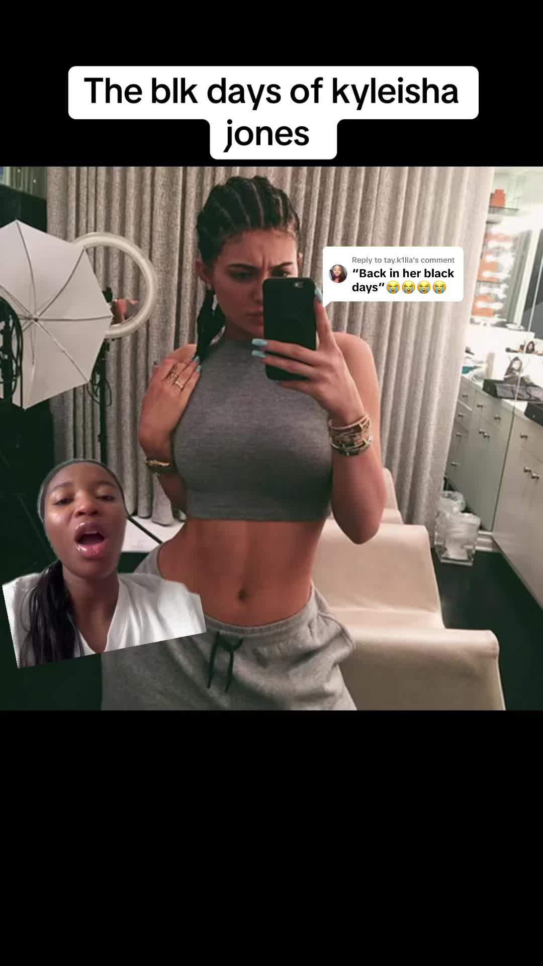 Replying to @tay.k1lla #greenscreen ayeee #kyliejenner #kylizzlemynizzl #vrlvideo #kingkylie #tumblr 