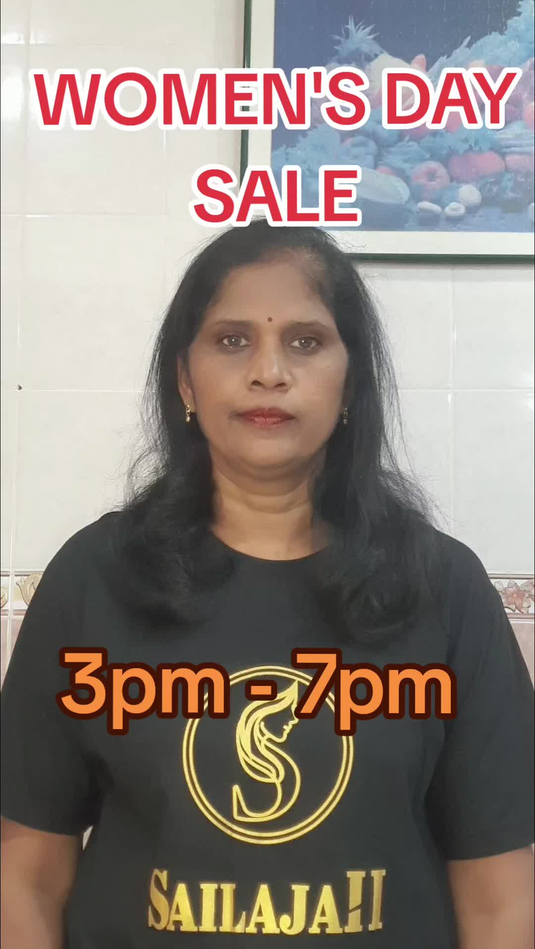 WOMEN'S DAY SALE ‼️‼️ Today from 3 PM to 7PM 😎😎 #fyp #WomensDay #SailajahSale #FlashDeal #sailajahselangor #sailajah #kamala #sailajahkamala #sailajahpromotion #sailajahsale #happy #awesome   #ShopNow #CelebrateYou 