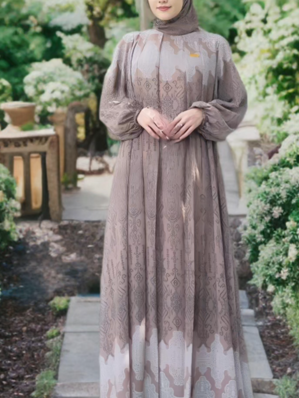 Gamis Muslim Dress Set hijab Ceruty Babydoll Mikhayla Series Syahnaz By syahdika#capcut #virall #viral #bismillahfyp #kekinian #tiktokviral #tiktok #cuantanpabatas #capcutamo #promo #trending #2025 #fyp #viral 