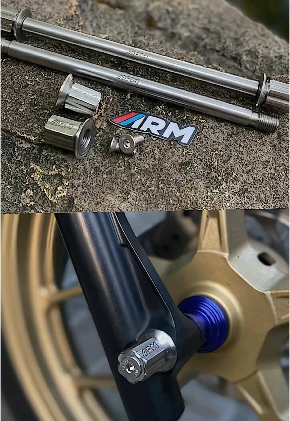 ARM AS RODA DEPAN STAINLESS #racing #otomotif #bhosing 