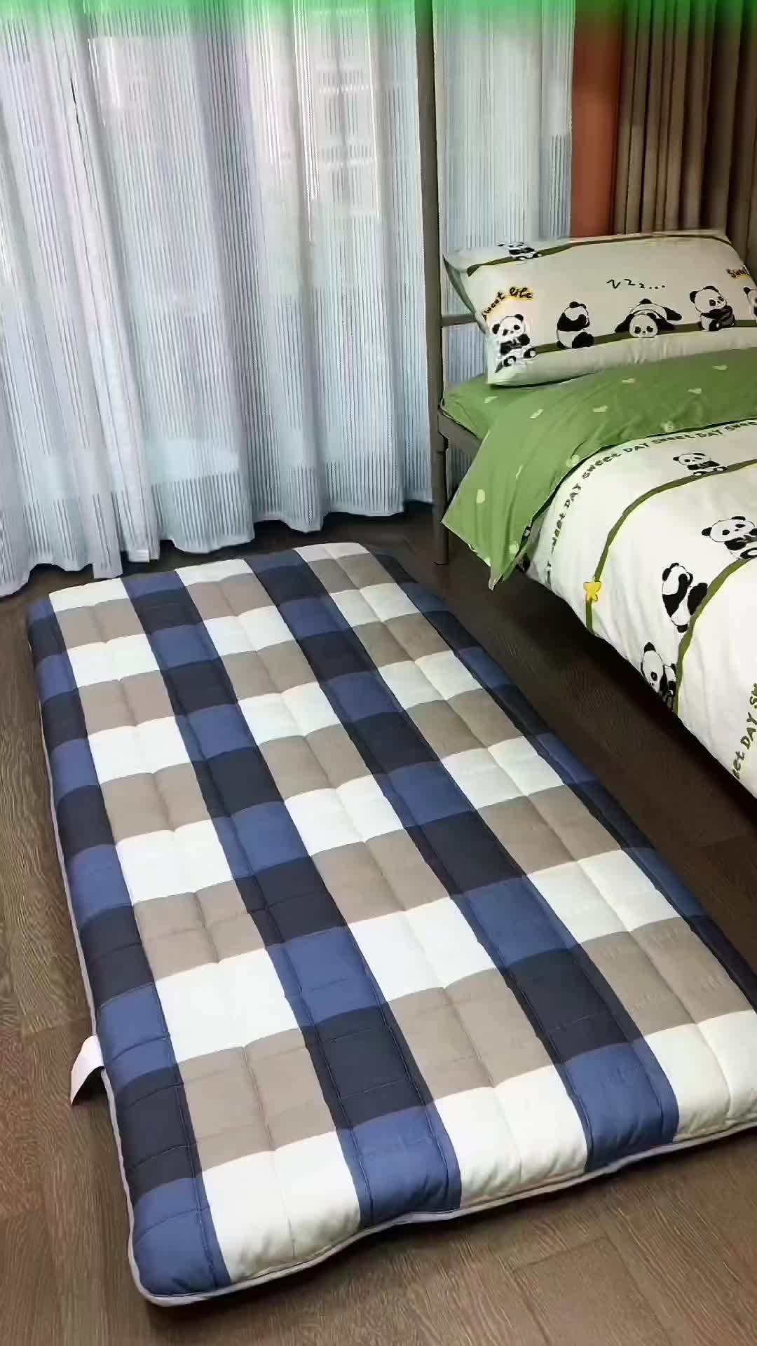 Nệm ngủ văn phòng nệm trải sàn gấp gọn êm mềm thoáng mát đủ mọi kích thước giường#nemnguvanphong #demnguvanphong #trending #giadungtienich #xuhuong 