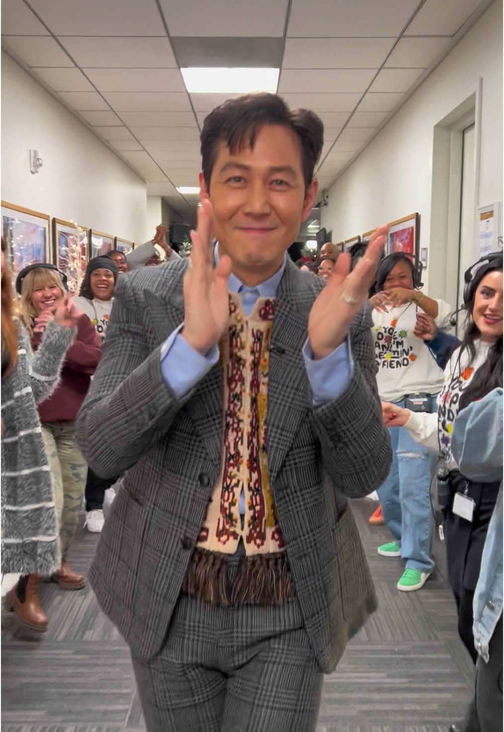 안녕하세요 Lee Jung-jae🫰🏾#thejenniferhudsonshow #jenniferhudson #leejungjae #jhud 