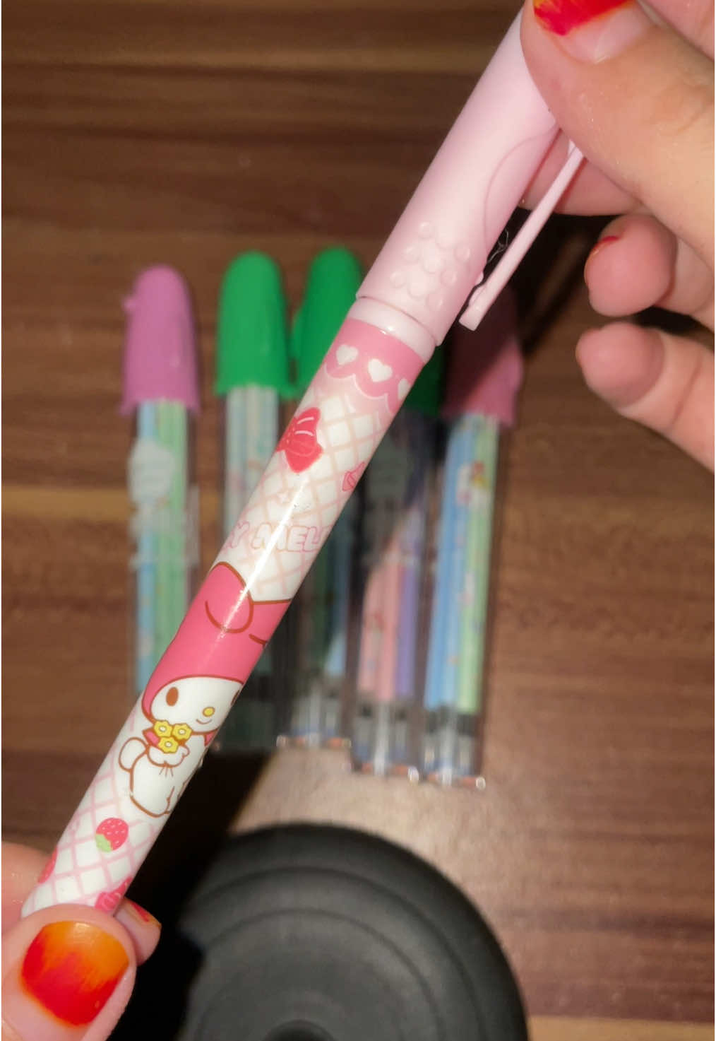 Pulpen Gel Kuromi, Sanrio, Cinnamoroll 💝✨ #pena #pulpen #sanrio #kuromi #cinnamoroll #fyp #foryoupage #tiktokaffiliate #affiliate 