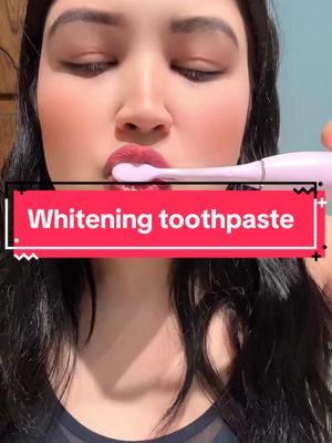 Use this whitening toothpaste twice daily for more better results #msdrwikey #sp6toothpaste #whiteningtoothpaste #brighteningtoothpaste #tiktokshop #oralcare