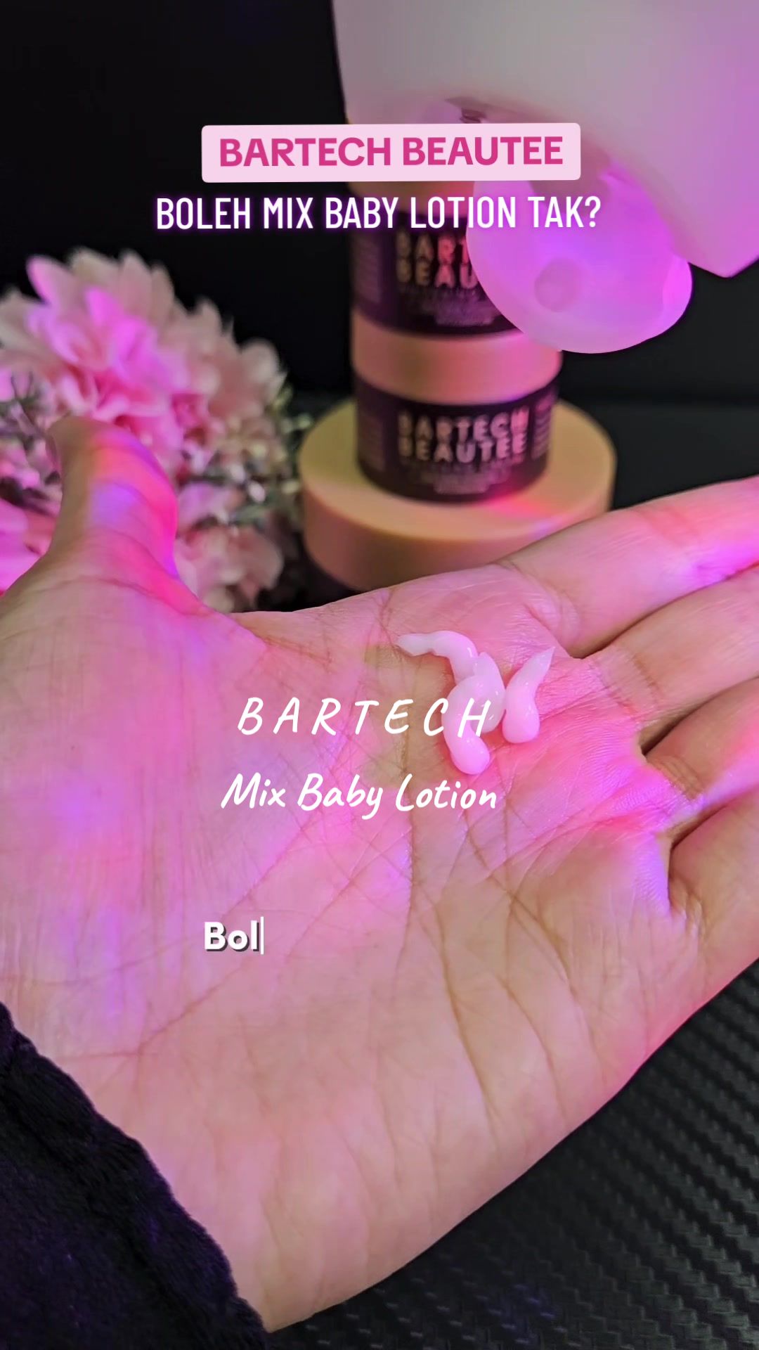 Replying to @shamilaarabi Boleh sis mix krim Bartech Beautee dengan baby lotion. Nak cerahkan kulit boleh je cuba yang penting konsisten ya sis #bartechbeautee #krimkaklin #krimputihkaklin #nakcantik  #putih #skincare 