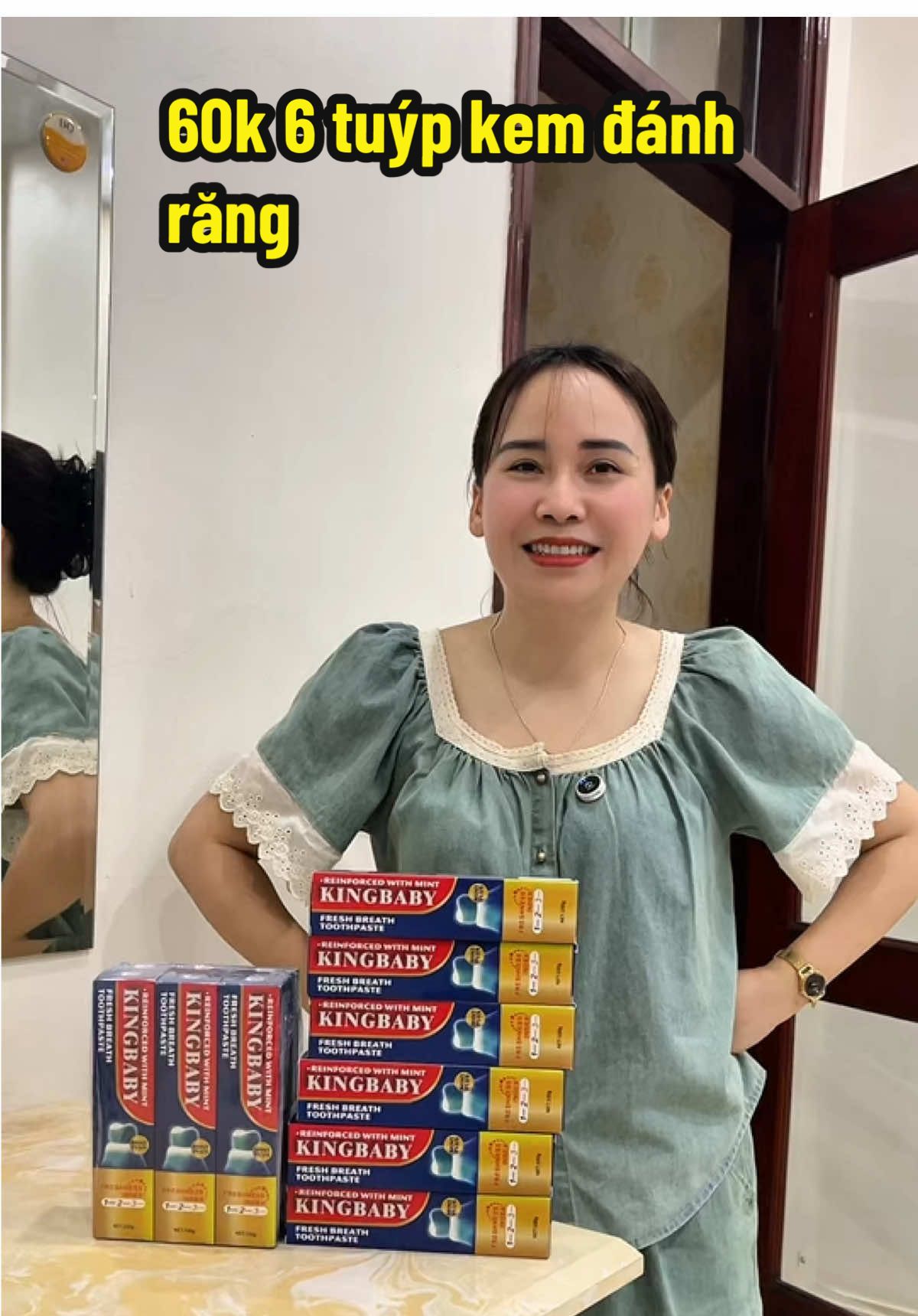 Combo 6 tuýp kem đánh răng kingbaby #kemdanhrangkingbaby #kingbaby 