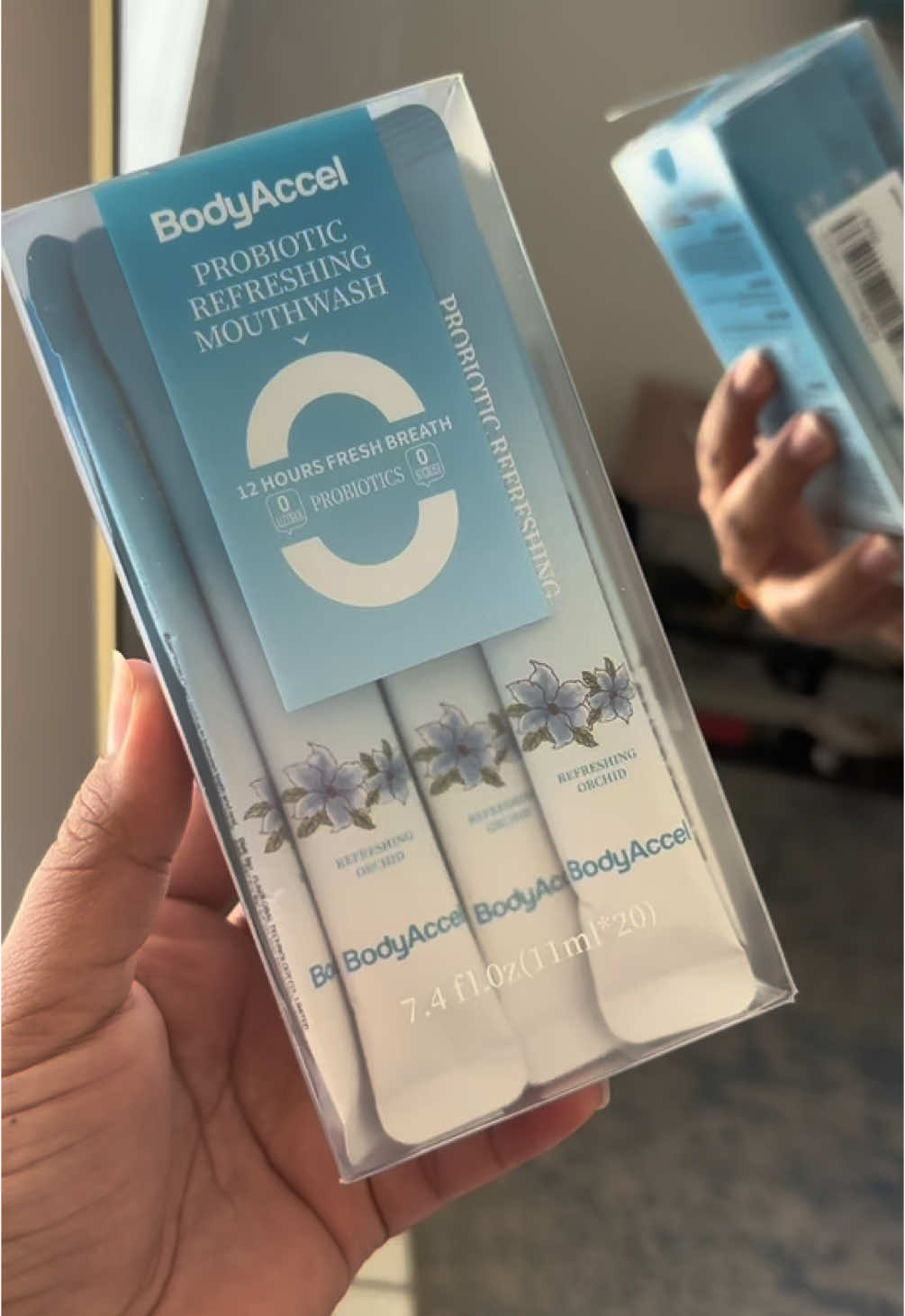 #creatorsearchinsights  BodyAccel Probiotic Refreshing #cuidadobucal #cuidados #probiotic 