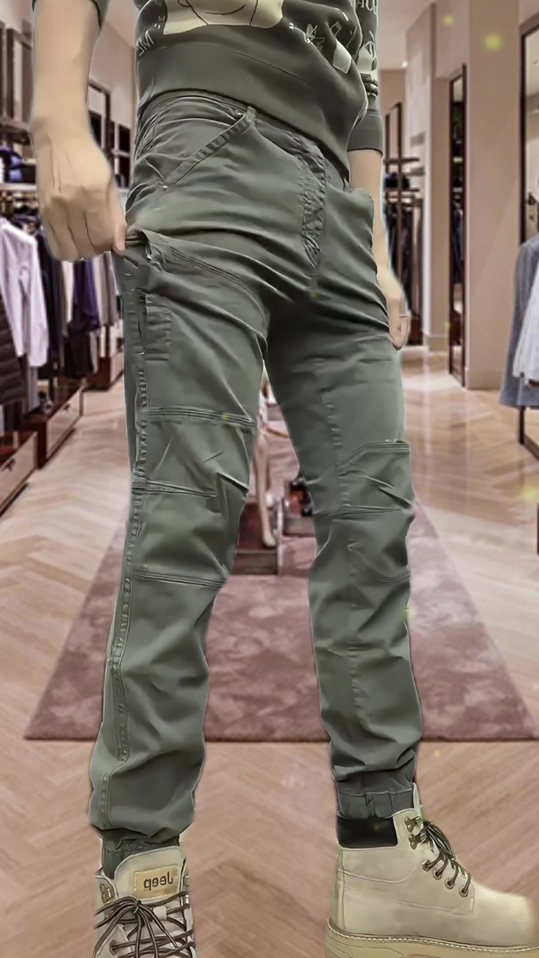 Quần jogger kaki nam co dãn #thoitrangnam #quankakinam #quanjoggernam #quanjoggerkaki #quankakinamdep #quannamcaocap #trending #xuhuong 