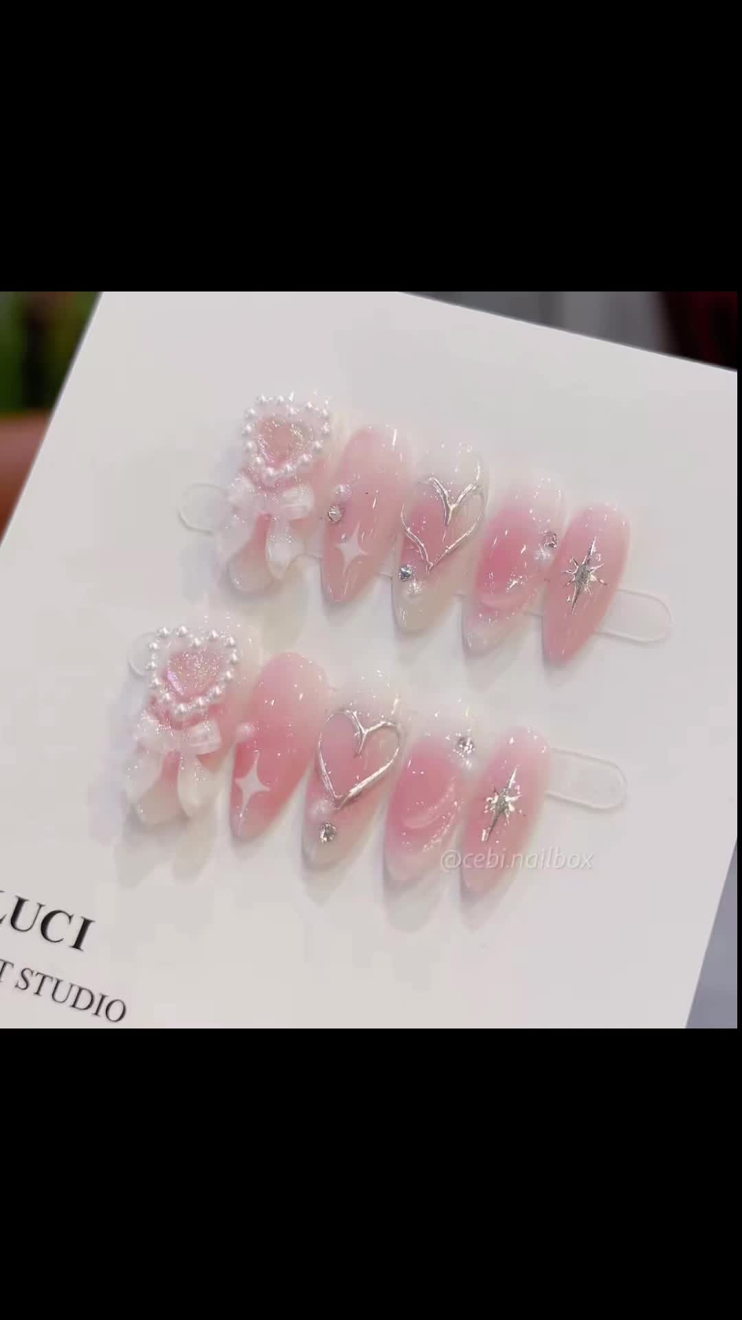 Móng xinhh cho nàng😍#xuhuong #review #nailbox 
