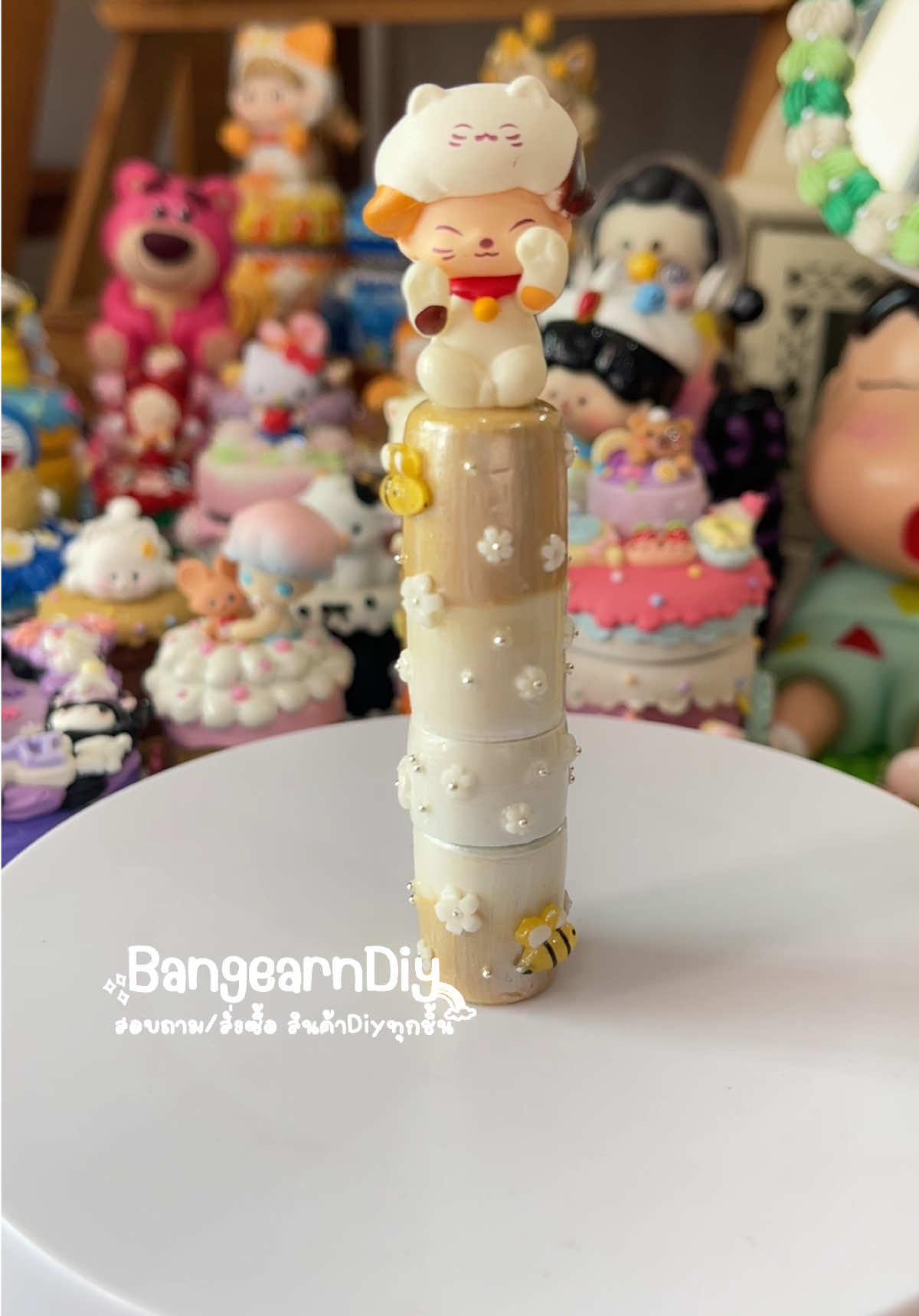 เหมียวเหมียว 😸😽#bangearndiy🐰 #บังเอิญdiy #เคสยาดมdiy❤️❤️❤️ #ยาดมปาดเรียบบังเอิญdiy🧸  