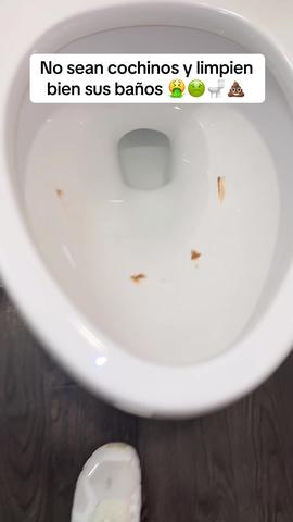Limpien birn sus baños 🤮🤢 #bathroomcleaning #toiletcleaner #limpiando #bañosmodernos #parati 