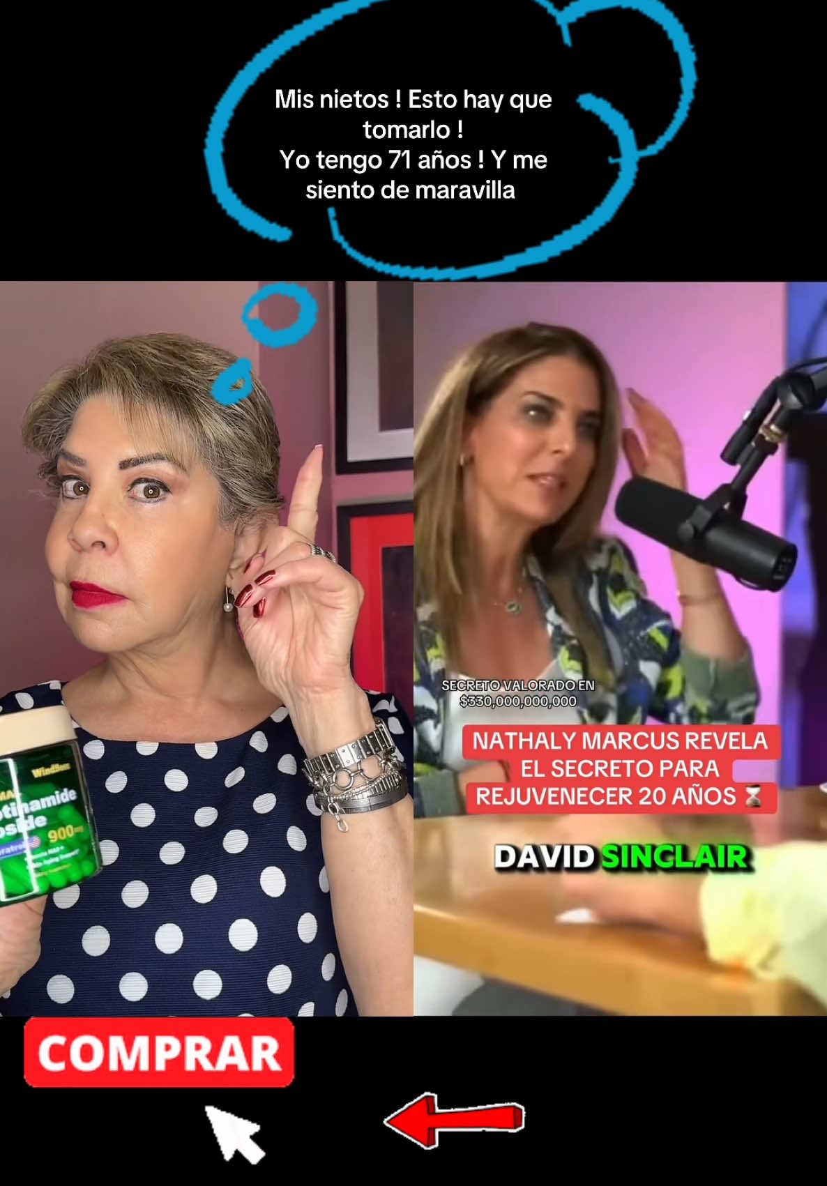#Nad #Resveratrol #Nicotinamide #Liposomal #Riboside #TitaChef #VamosTikTokShop #Fyp #suplemento 