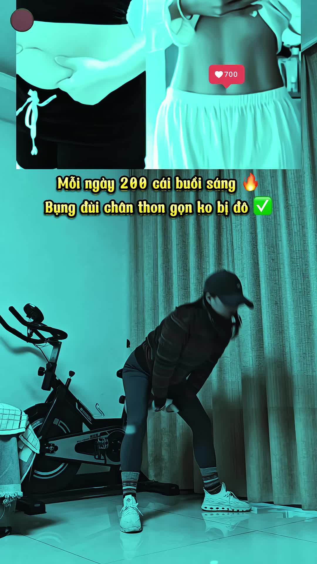 #khoemanhtoandiendungcach #baitaptainhachonu #theducthethaonangcaosuckhoe #bungphangeothon #u40vẫnphaixinhđẹp #taamquaixachbinhvoi 