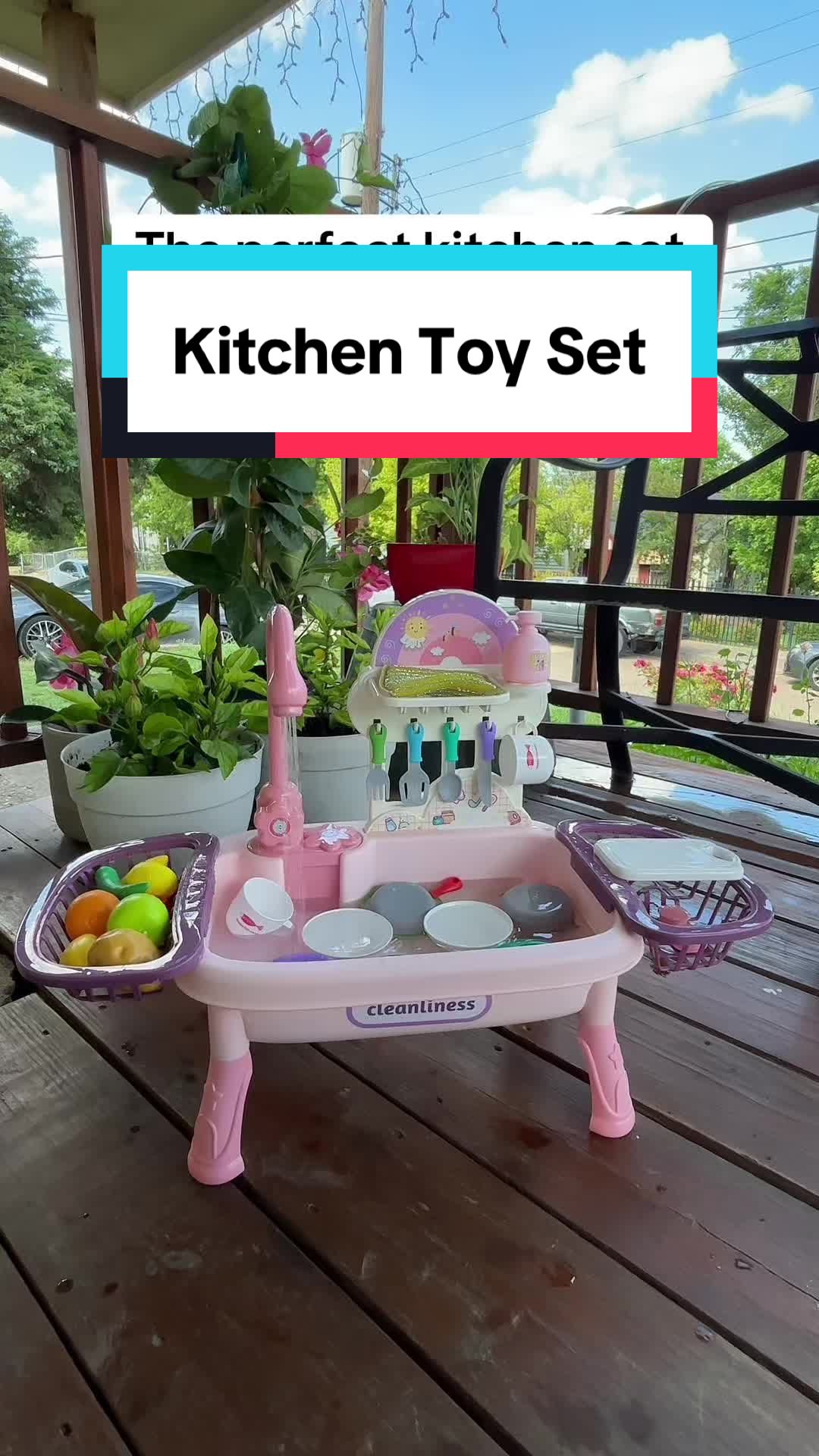 Minimize your kids screen time with this toy kitchen sink! 🥰 Get yours from tiktok shop by clicking the orange cart! #kitchenplayset #playset #toddlertoys #kidstoys #kitchentoy #kitchentoys #toys #toysforkids #toysoftiktok #toddlertok #toddlermom #TikTokShop #tiktokshopfinds #deals #dealforyoudays #tiktokshopcreatorpicks #tiktokshopsummerturnup Kitchen Toy Set
