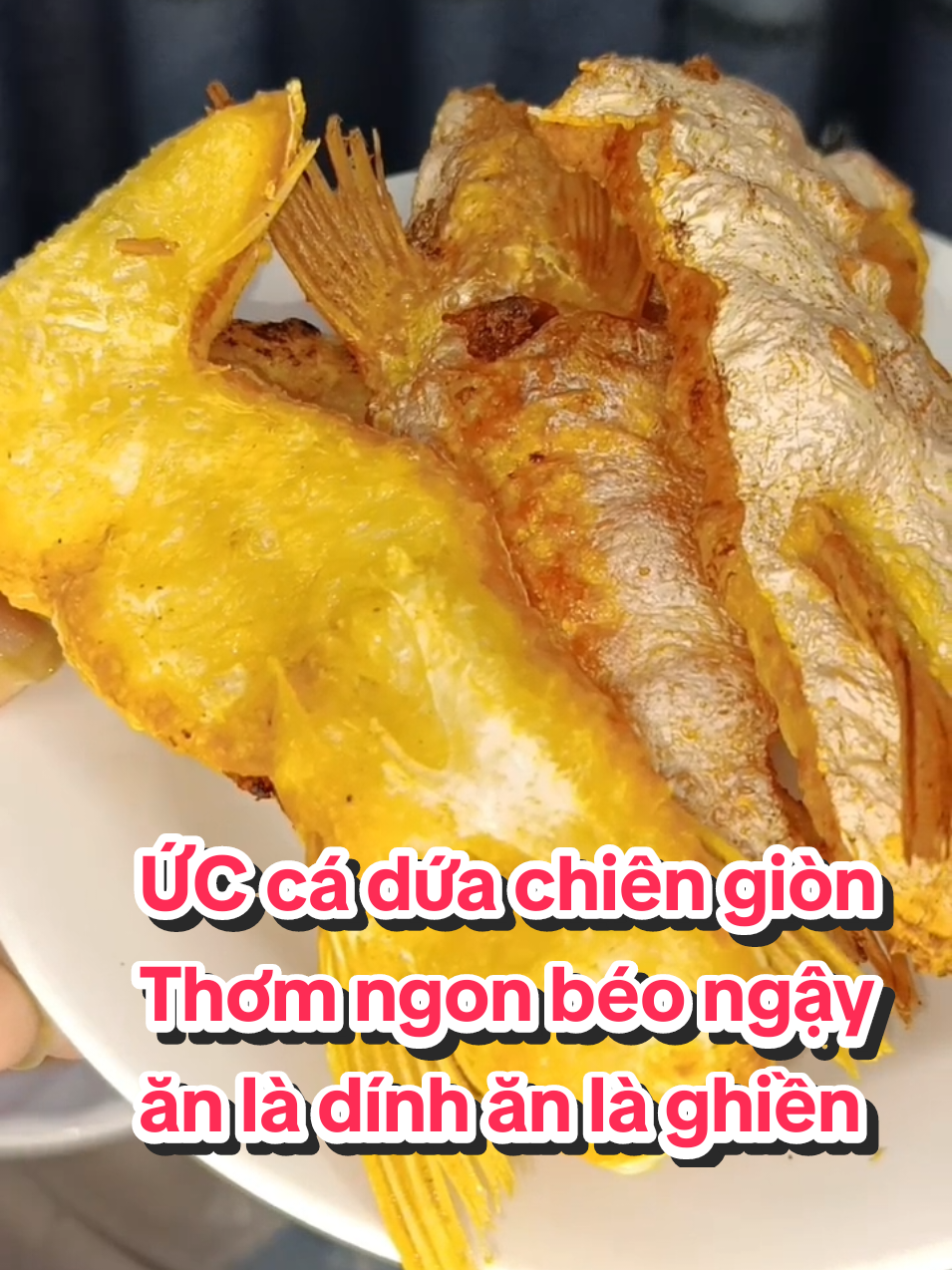 ỨC cá dứa chiên giòn thơm ngon béo ngậy ăn là dính ăn là ghiền #xuhuong #khouccadua #coxuyenmientay 