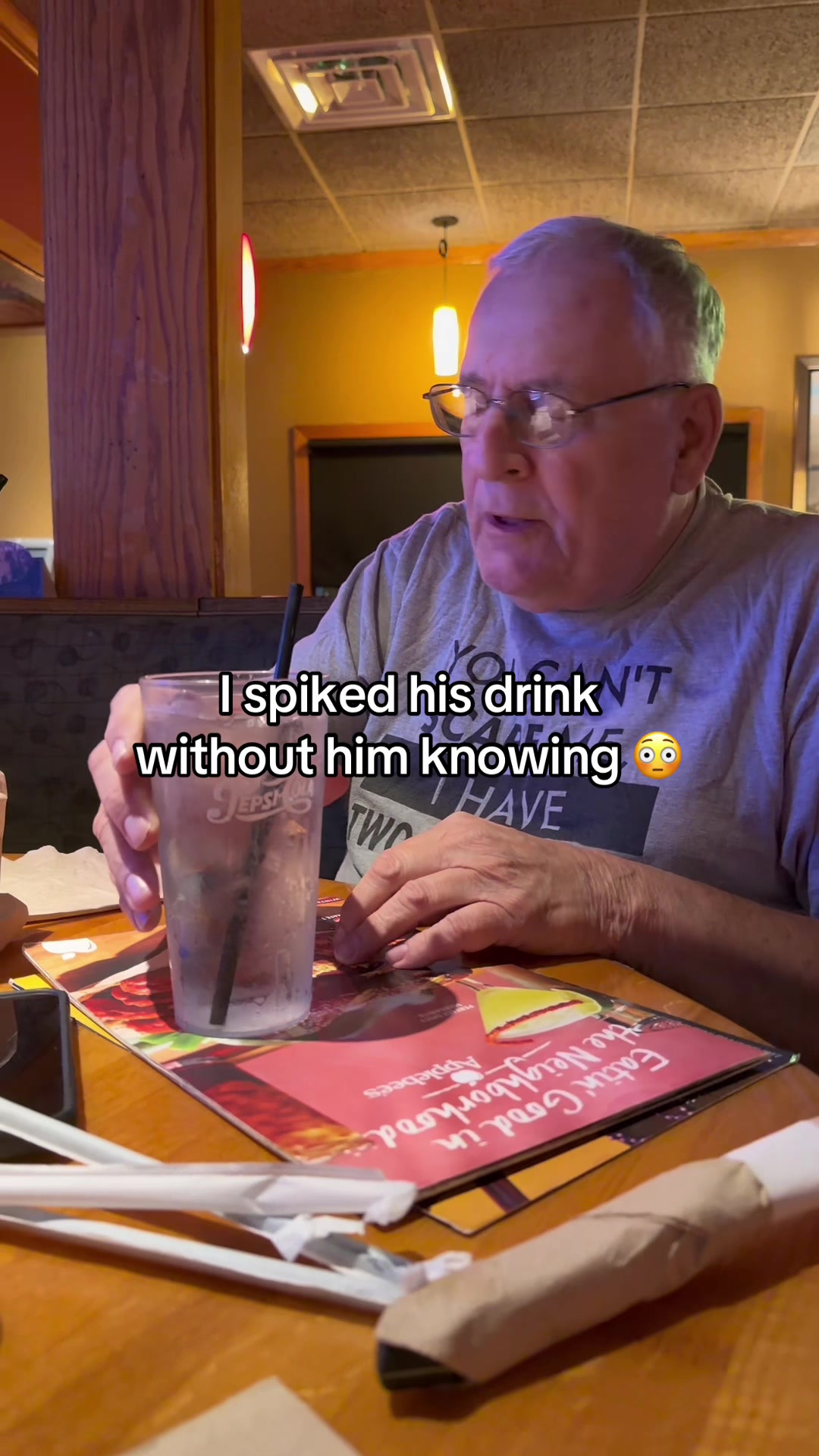 He actually really liked it #cuttingmix #fyp #caloriedeficit #yerbamate 