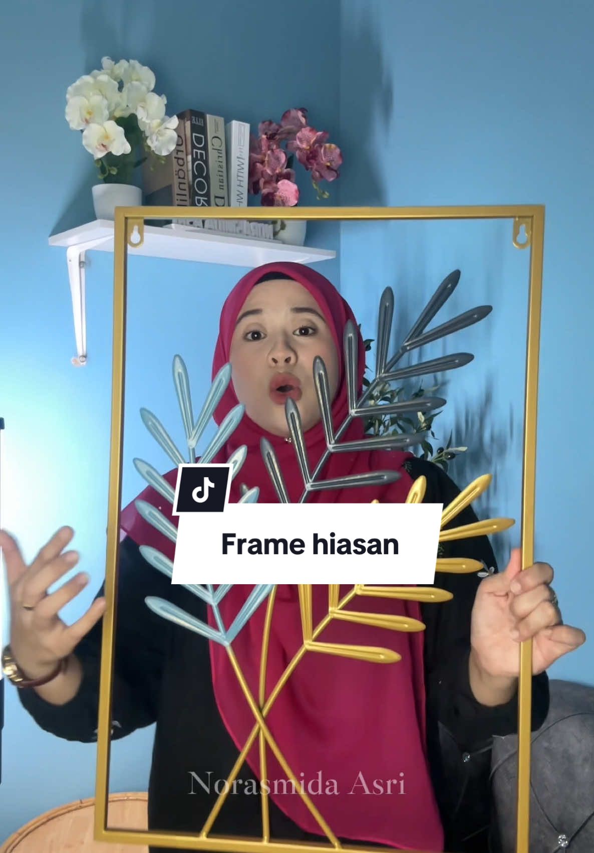 Frame dia semua lawa lawa lah  #frame #framehiasan #framehiasandinding  #decorumah 
