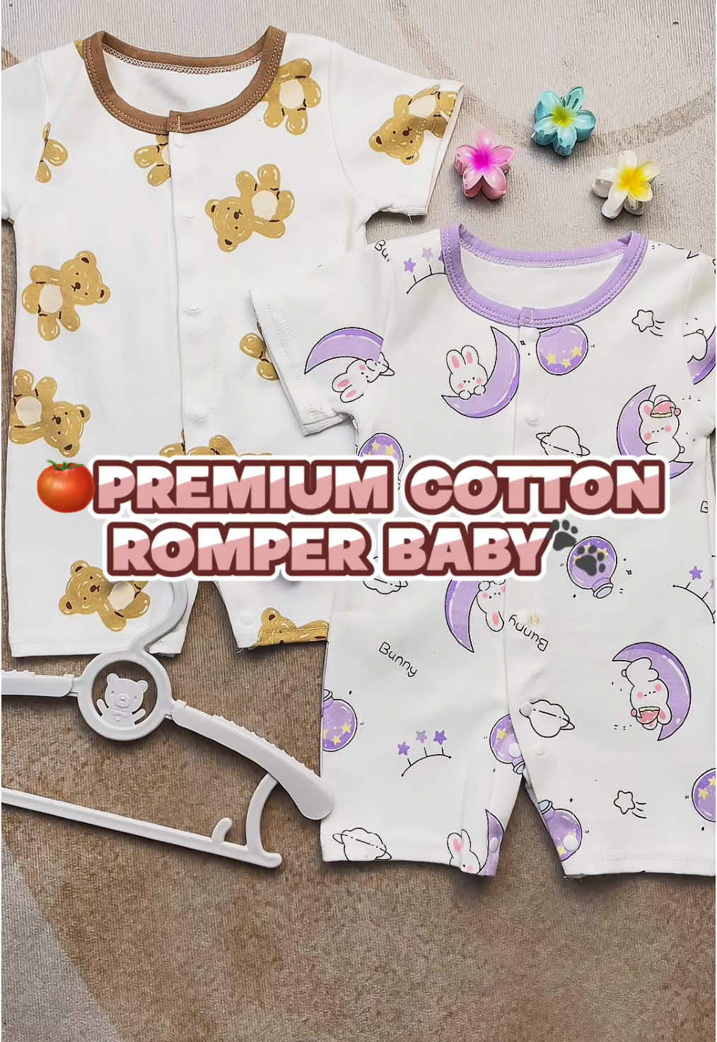 PREMIUM COTTON ROMPER 🍒🐣#babylous #trending #fyppppppppppppppppppppppp  newborn- 2 years 