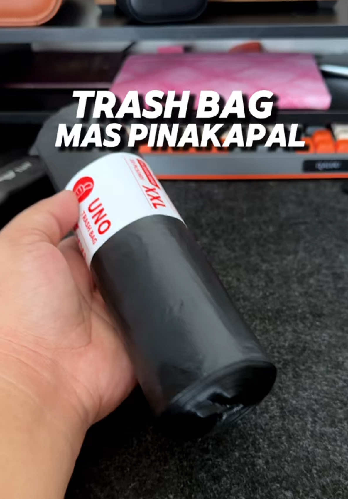 Mas makapal na trash bag at mas matibay. #trashbag #trashbags #garbagebag #garbagebags 