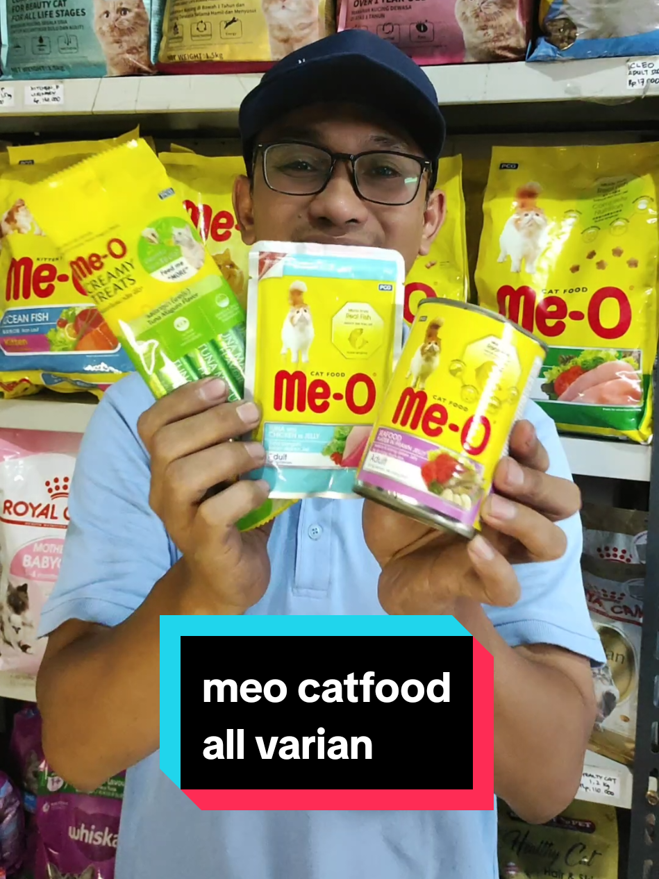 meo premium catfood all varian kaleng, pouch, creamy dan dryfood #meo #meodryfood #meocatfood #meowetfood #makanankucing #premiumcatfood #fyp 