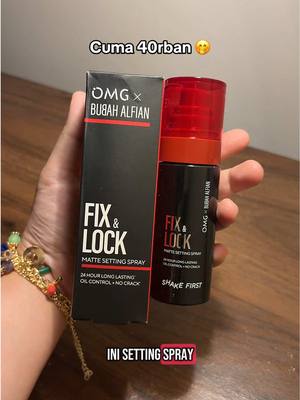 Harus cobain sih 😍 #settingspray #omgsettingspray #settingspraymurah #settingsprayviral 
