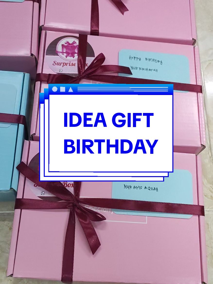 surprise box yang simple..yang penting,happy penerimanya .jom dapatkan box ni dlm beg💛 #boxsurprise #ideagiftbox #haflinda #fyp #fyppppppppppppppppppppppp #fyp?tiktok #afiliate #affiliatemarketing #affiliatetiktokshop #jomshopping 