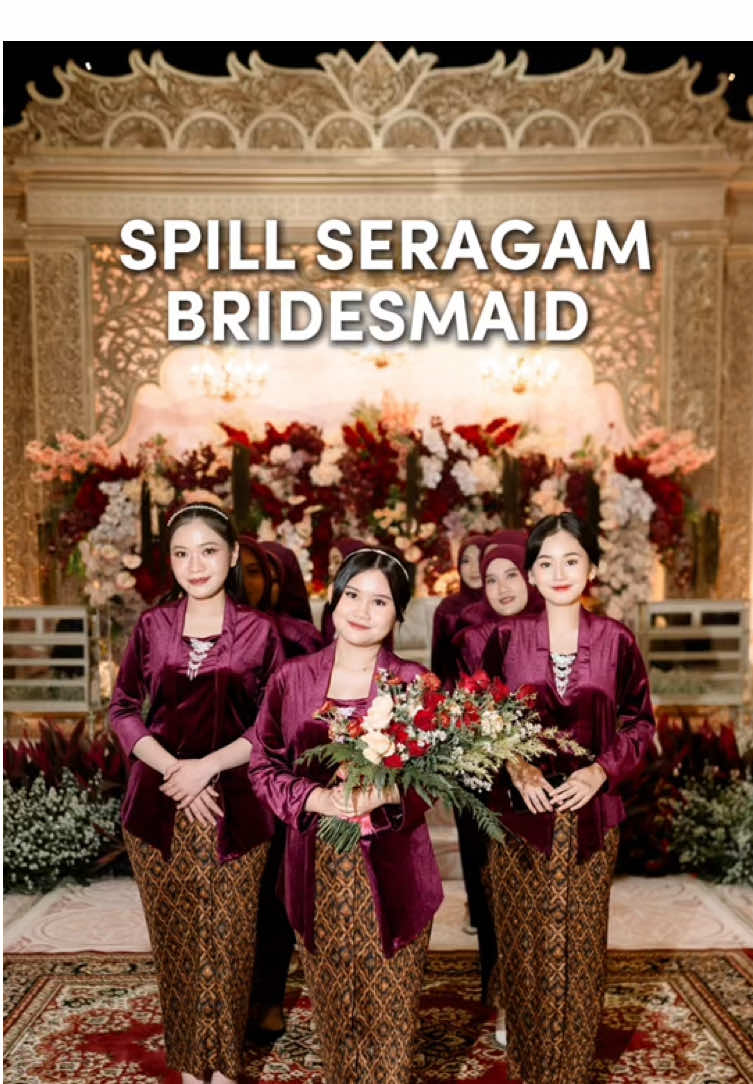 Replying to @Oktavia Pungky Nuraini Spill Seragam Bridesmaid ❤️ bisa co di kerkun🥰  #bridesmaid #kutubaru #seragambridesmaid #kutubarubludru #kebaya #kebayabridesmaid #rokplisket #hijabparis #wedding #weddingprep #fyp #ConSantanderConecto 