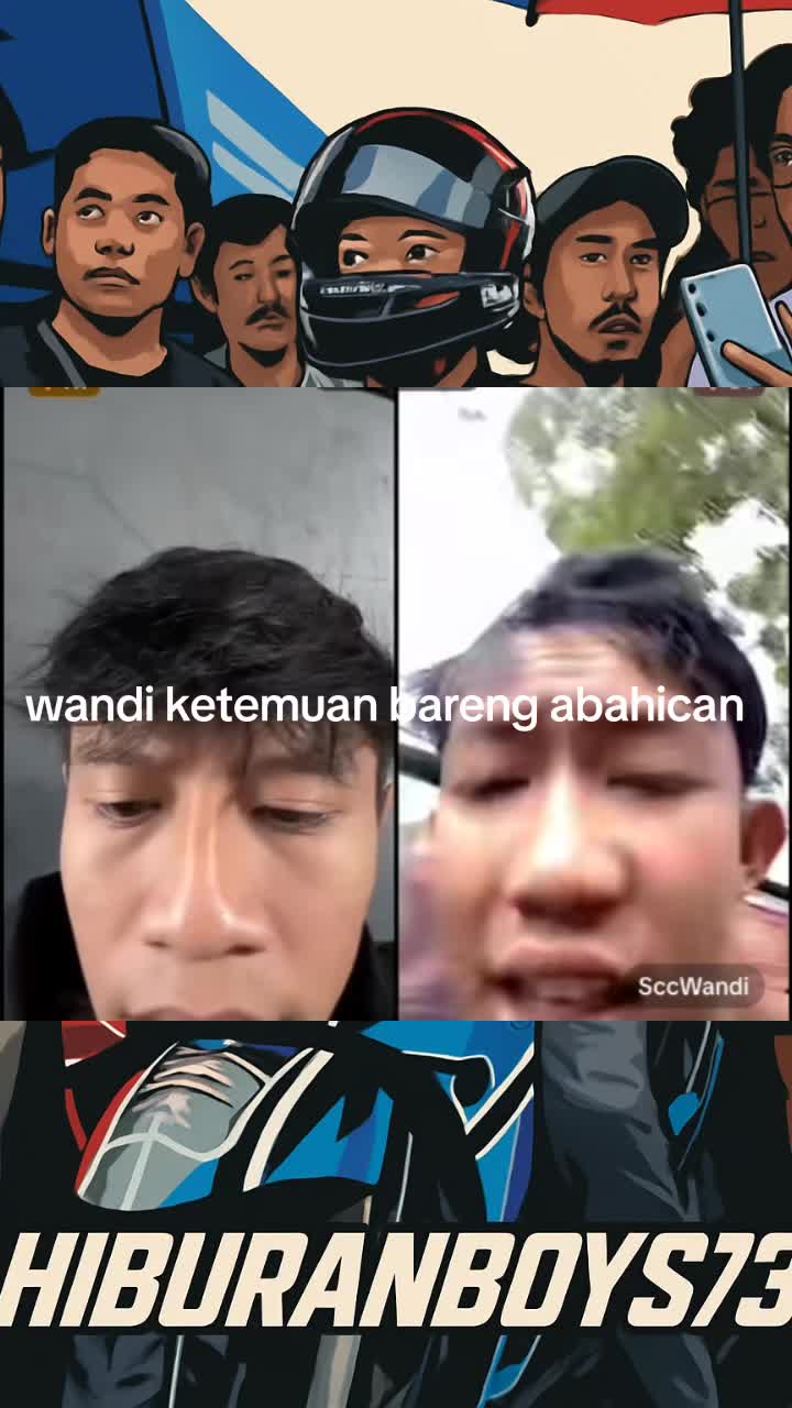 Akhirnya Wandi ketemuan bareng ketua🤣🤣🤣 @Abahican73 @wandigunawan20  #warbah #abahican #pasukanghoib #sekedarhiburan #comback 