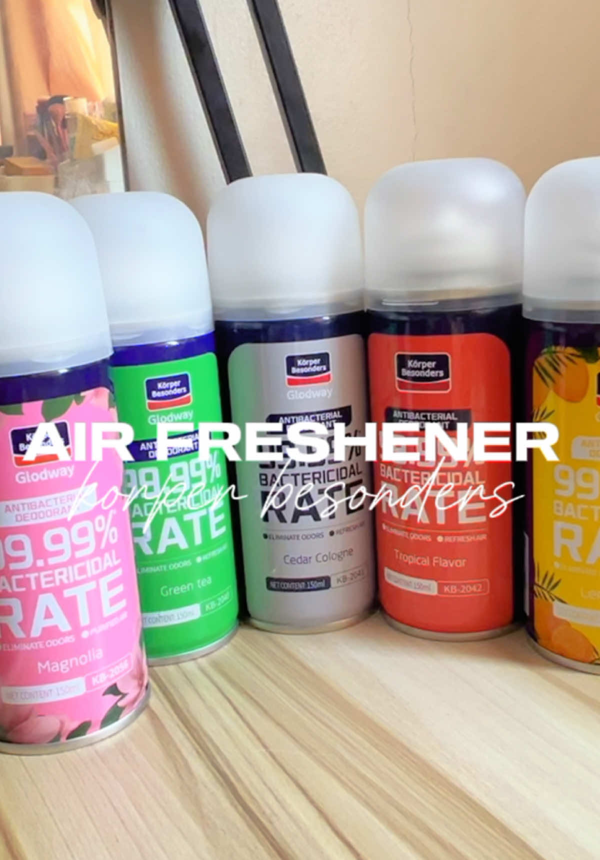 Nagmukang bagong linis yung kwarto at cr dahil sobrang bango neto😩 One of my best purchases💓🤍 #airfreshener #korperbesonders #airfreshenerroom #missjai #linisvlog 