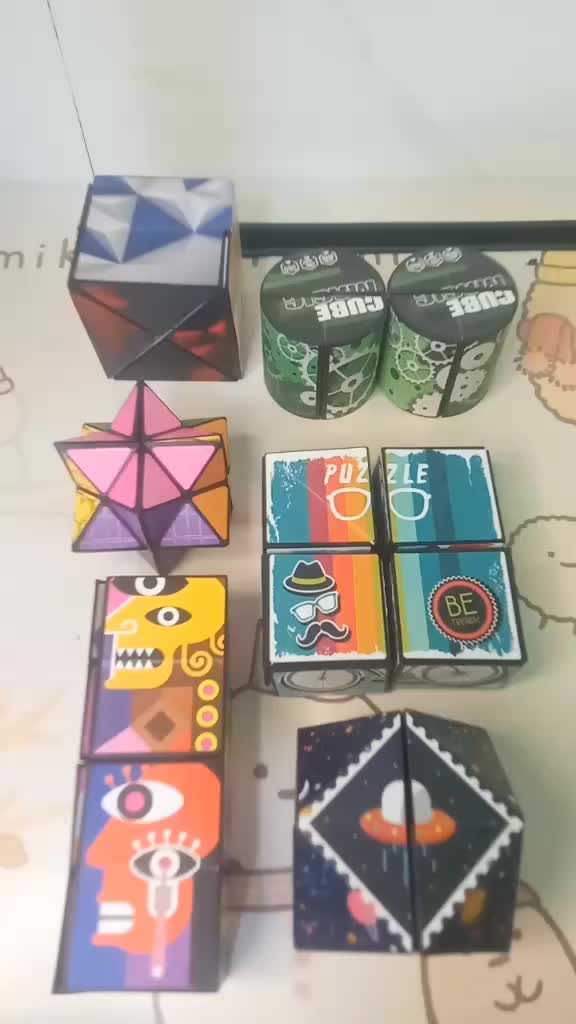 Combo 6 khối rubik 3D biếng hình #rubik #combo6khoirubik3d #rubik3d #dochoi #dochoitreem #dochoichobe 