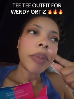 wendy ortiz wearing teetee outfit #teetee #wendyortiz #ddg #fyp #foryoupage #creatorsearchinsights tee tee outfit for wendy