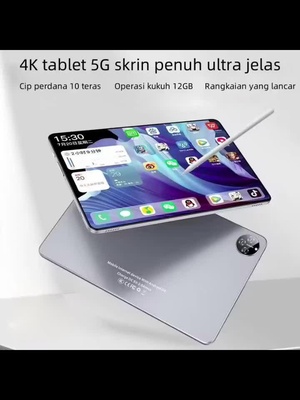 Tablet X95 Promax Baharu, 16GB + 512G / 1TB, dengan WiFi dan Kad SIM 4G / 5G, Tablet untuk Permainan dan Riadah