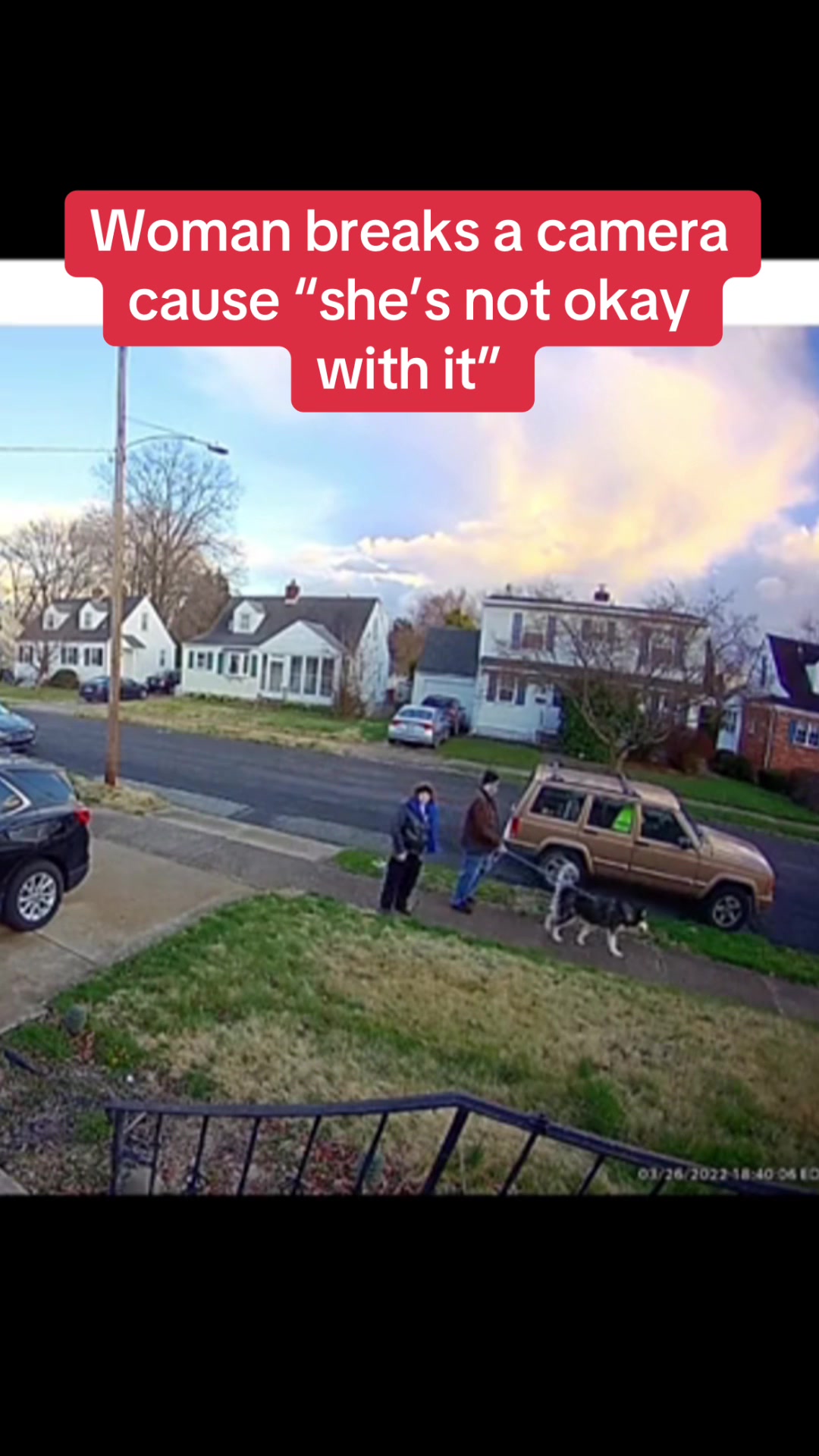 Prevent this from happening to you! #fyp #cctv #cctvcamera #doorcam #camera 