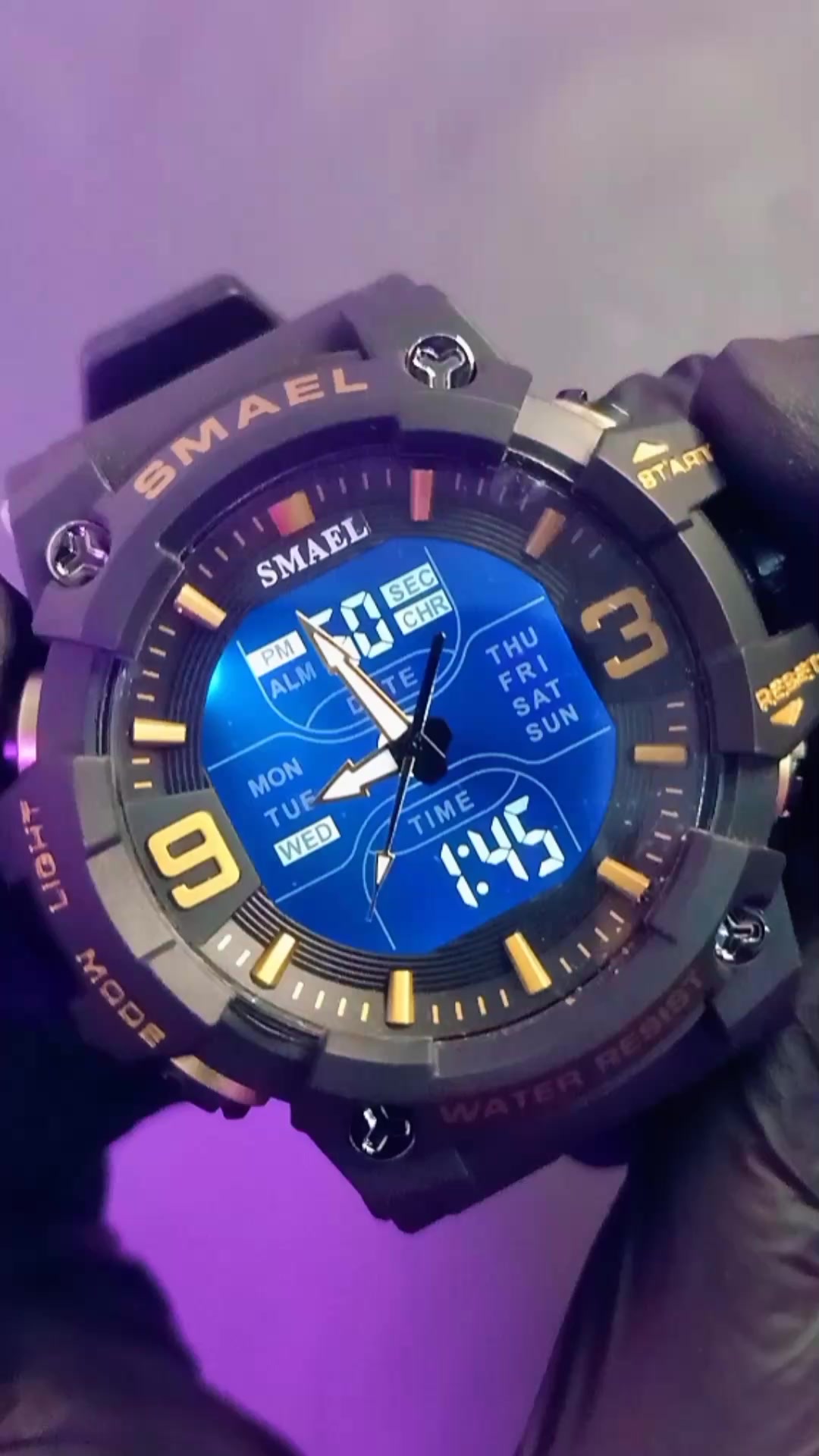 Smael Jam Tangan Pria Sporty #jamtangan #jamtanganpria #jamtangansporty 