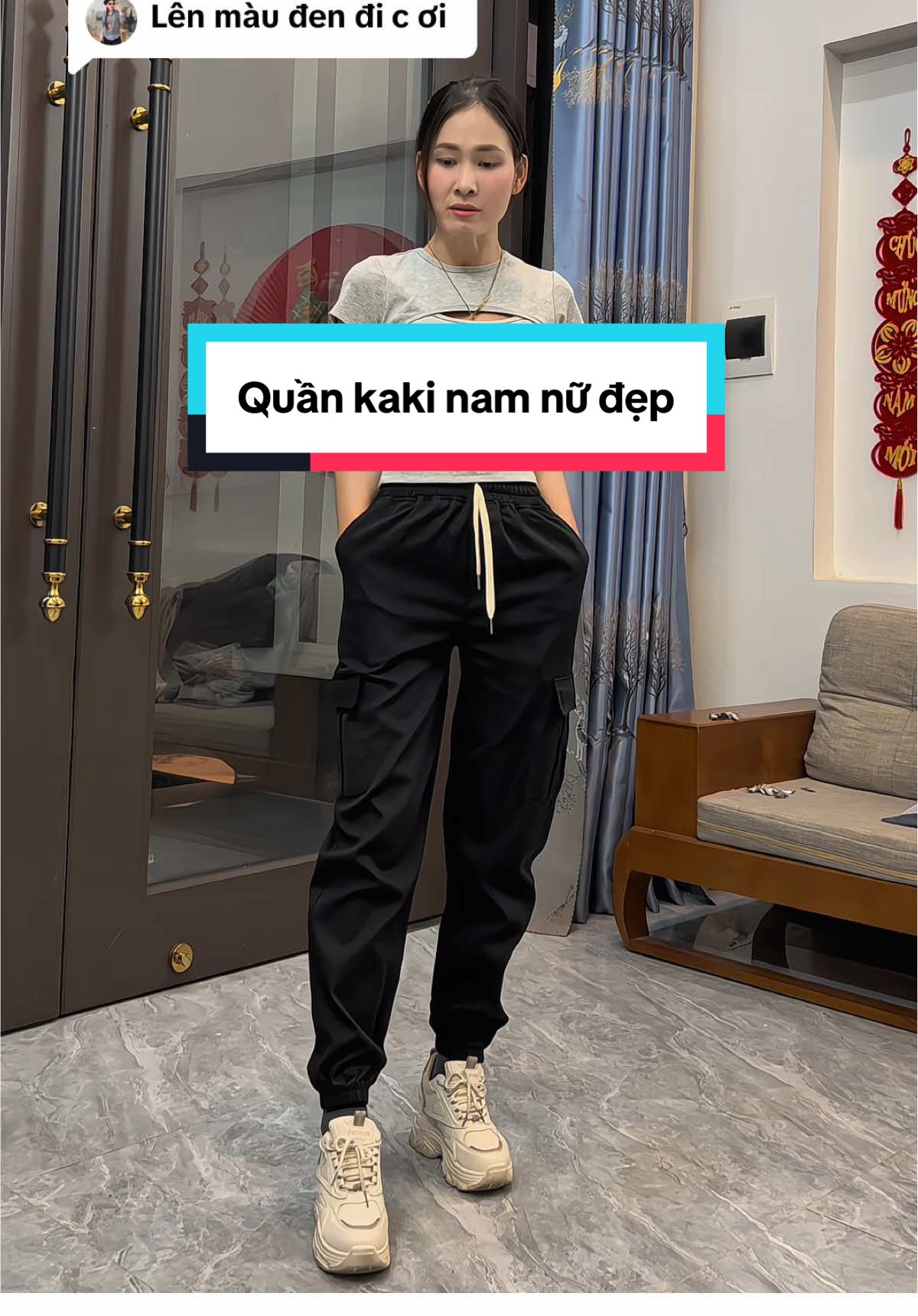 Trả lời @Vân Vui Vẻ  màu đen đây cả nhà  ơi 🥰 #quanjogger #quankaki #quantuihop #quanjoggernamnu 