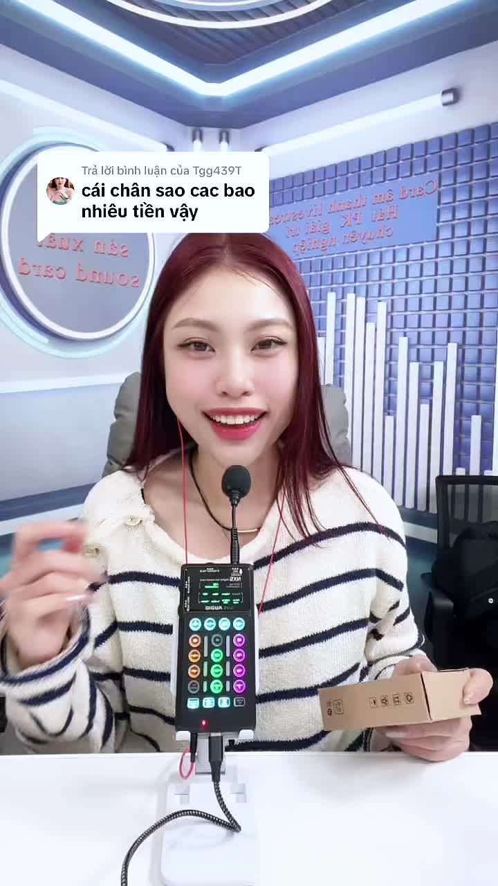 Trả lời#michatlivestream #soundcardnx5 #soundcardlivestreamupod #âmthanh #xuhuong2025 #soundcard  