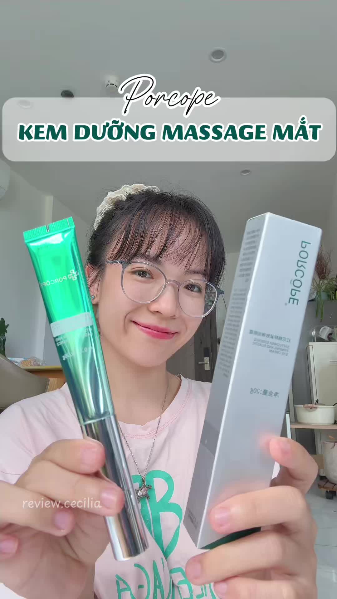 Có đầu rung tự động okii lắm mấy bà 👌👌 — #porcope #kemduongmat #massagemat #skincare #duongdamat 
