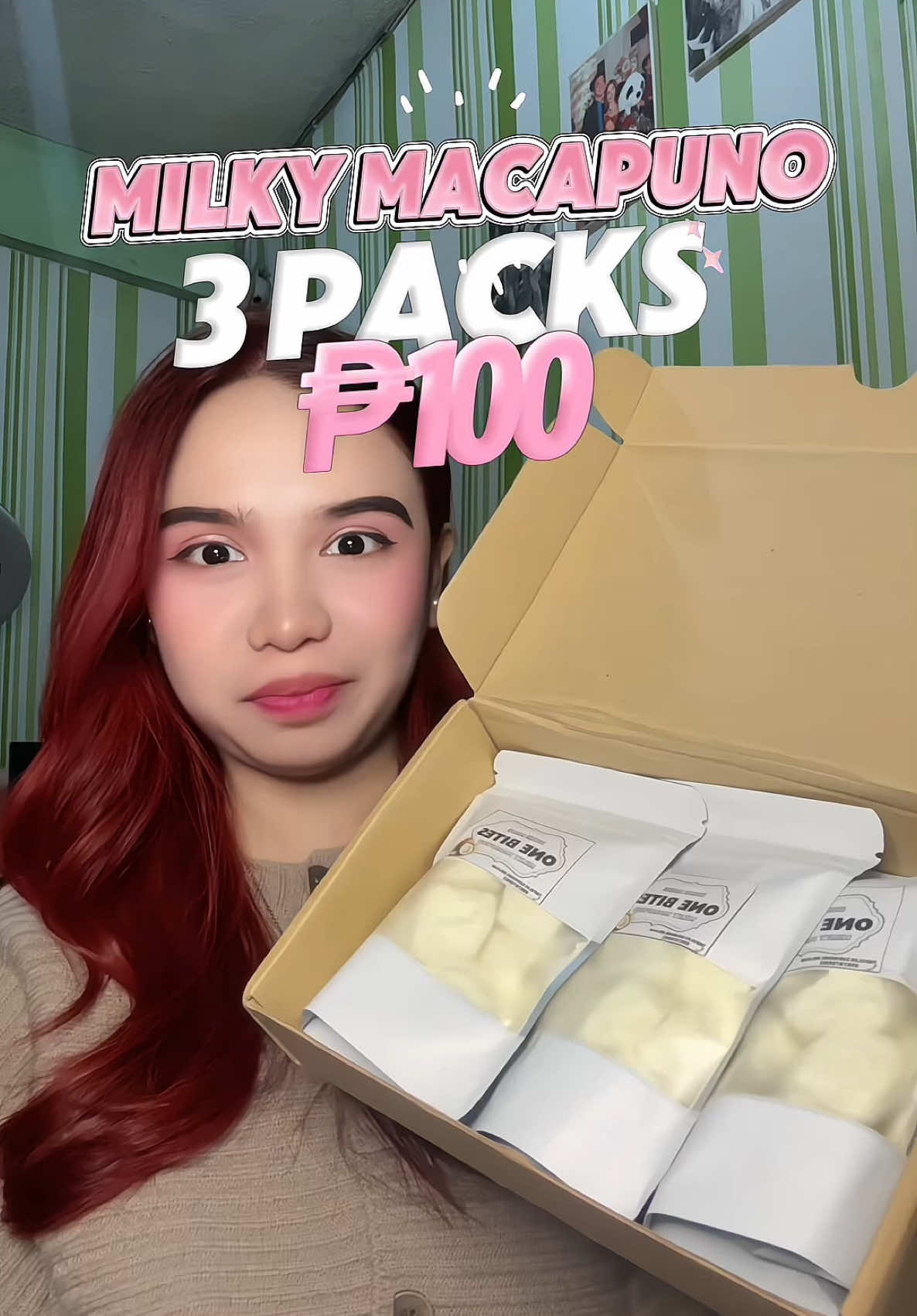 Replying to @kyliee𐙚 Grabe kakaorder ko lang nag order ako ulit😭❤️ Mabilis kase sya masoldout #fyp #foryoupage #macapuno #milkymacapuno 