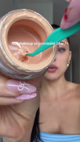 BEST hack for dark undereye circles. I’ve used this every single day for my dark circles since getting it! 10/10@Dr.Melaxin #darkcircles #darkcirclesundereyes #eyecreamfordarkcircle #dealsforyoudays #drmelaxin
