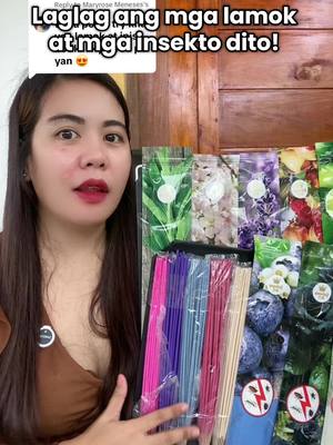 Replying to @Maryrose Meneses marami narin naka try neto at ganyan din po ang sinasabi..🥰 #incensesticks #pamataylamok #mosquitorepellant #insectrepellant #fyp #mommynelie 