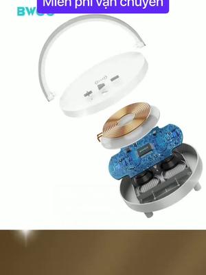 Đèn ngủ kiêm sạc không dây, tích hợp loa bluetooth BWOO, sạc nhanh 15W, thiết kế nhỏ gọn, đơn giản mới Giá chỉ 399.000₫!