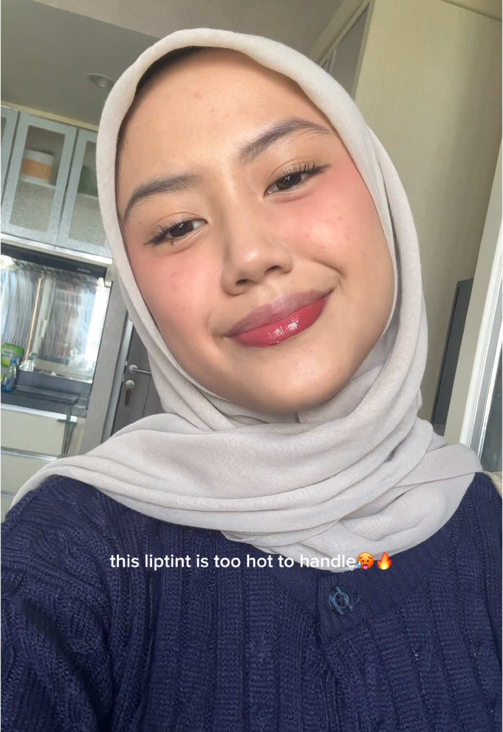 finishnya cantik bgt bgt #makeup #liptint #beautytok 
