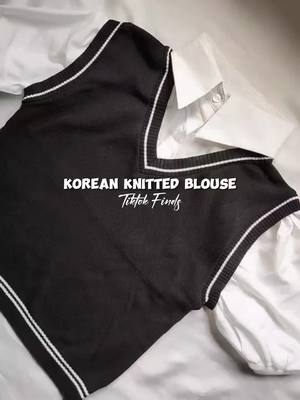 Korean OOTD✨🛒 #fyp #tiktokfinds #recommendations #trending #koreanblouse #koreantop #fashiontiktok 