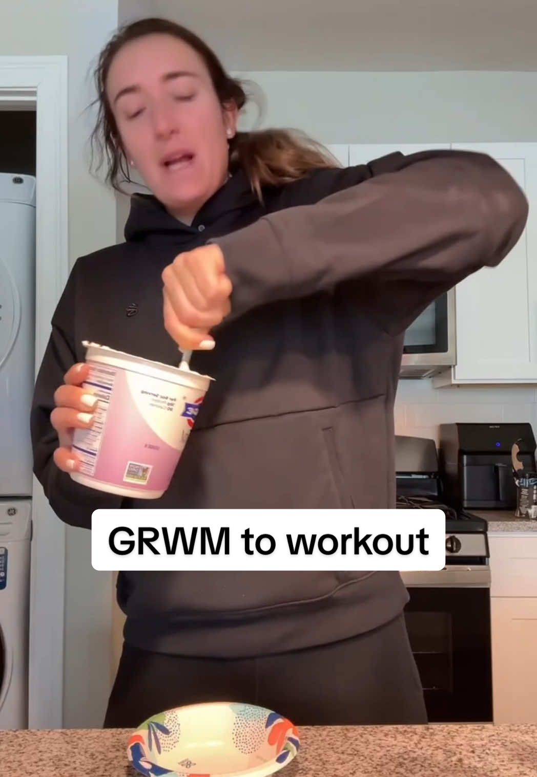 The yogurt ick is real idc idc #fyp #foryoupage #fypシ #tiktok #grwm #workout #selflove