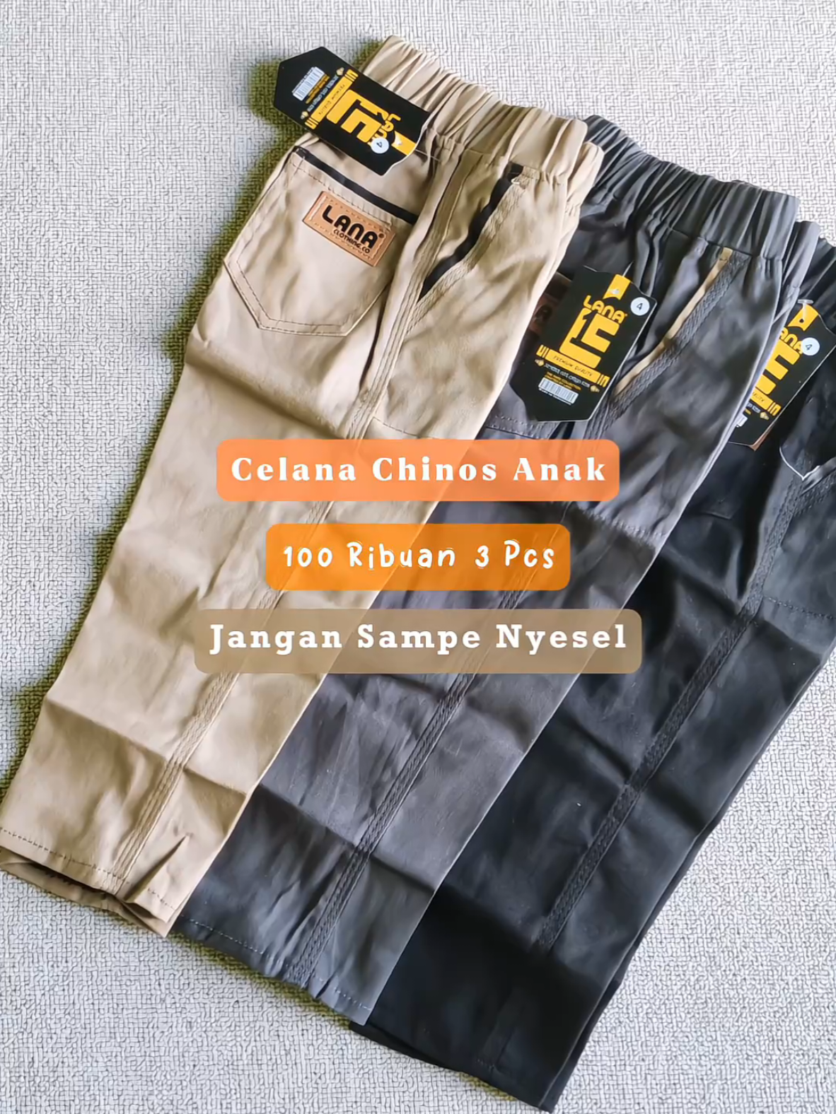 Rekomendasi celana chinos panjang anak ✨ .  .  .  #fyp #celanaanak #chinosanak 