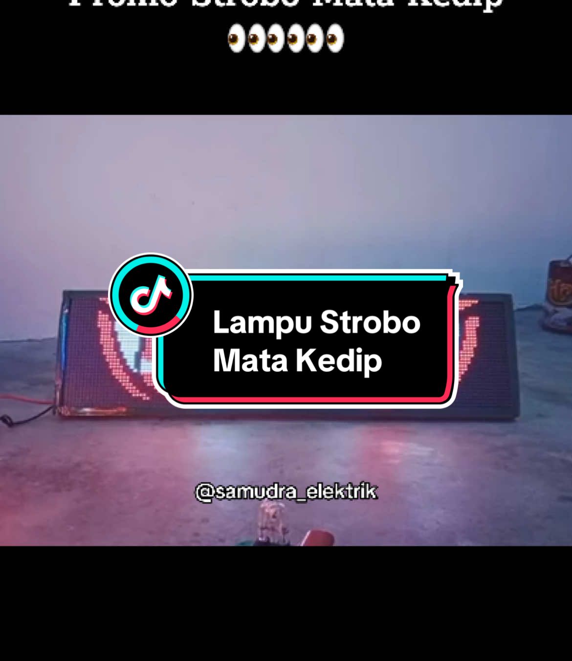 Lampu Strobo Mata Kedip Cocok Buat Semua Mobil #lampustrobo #strobomata #stroborunningtext #strobomatakedip #strobomatamurah #trending #samudraelektrik #fyp 